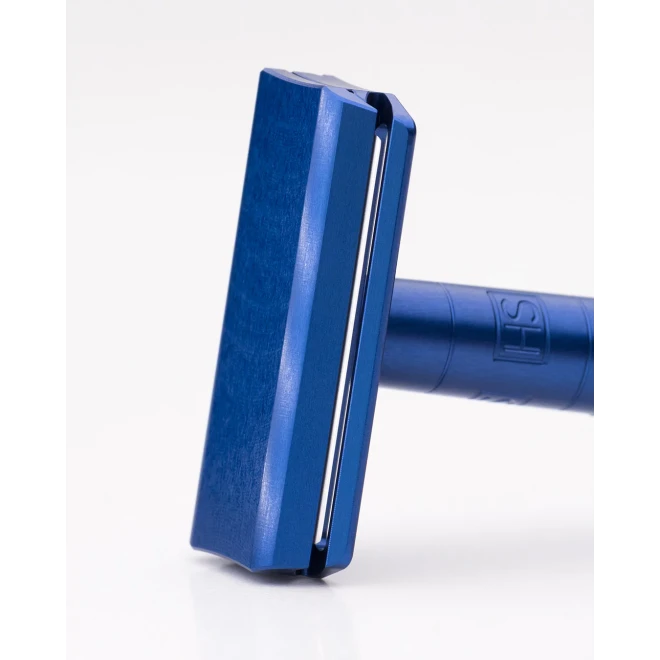 Станок для гоління Henson AL13 - Mild Safety Razor - Steel Blue +