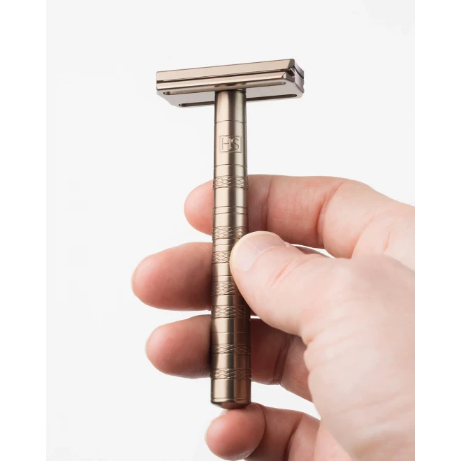Станок для гоління Henson AL13 - Mild Safety Razor - Tan +