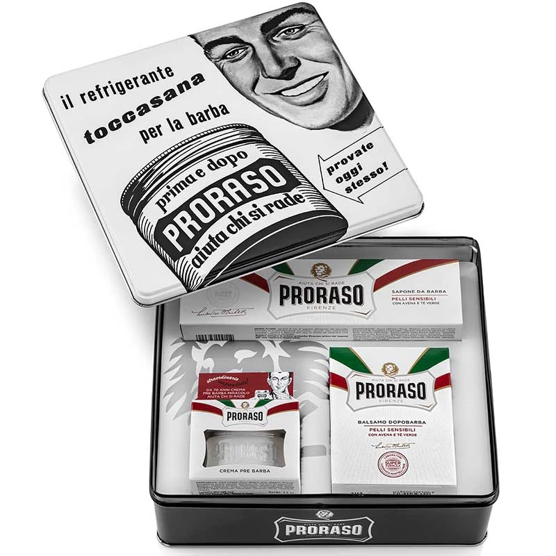 Набір Для Гоління Proraso White Vintage Selection Toccasana Gift Set