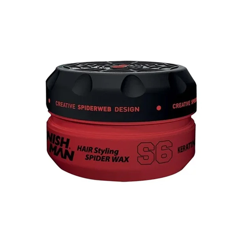 Barbercompany Купити Віск для стилізації волосся Nishman Hair Styling Wax S6 Spider Keratin 150