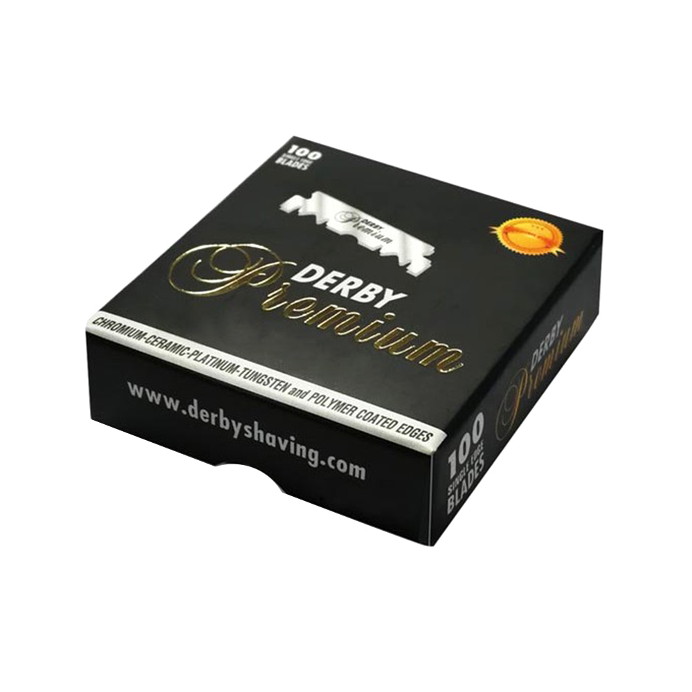 Barbercompany ➤ Купити Леза Derby Premium Half Blades половинки