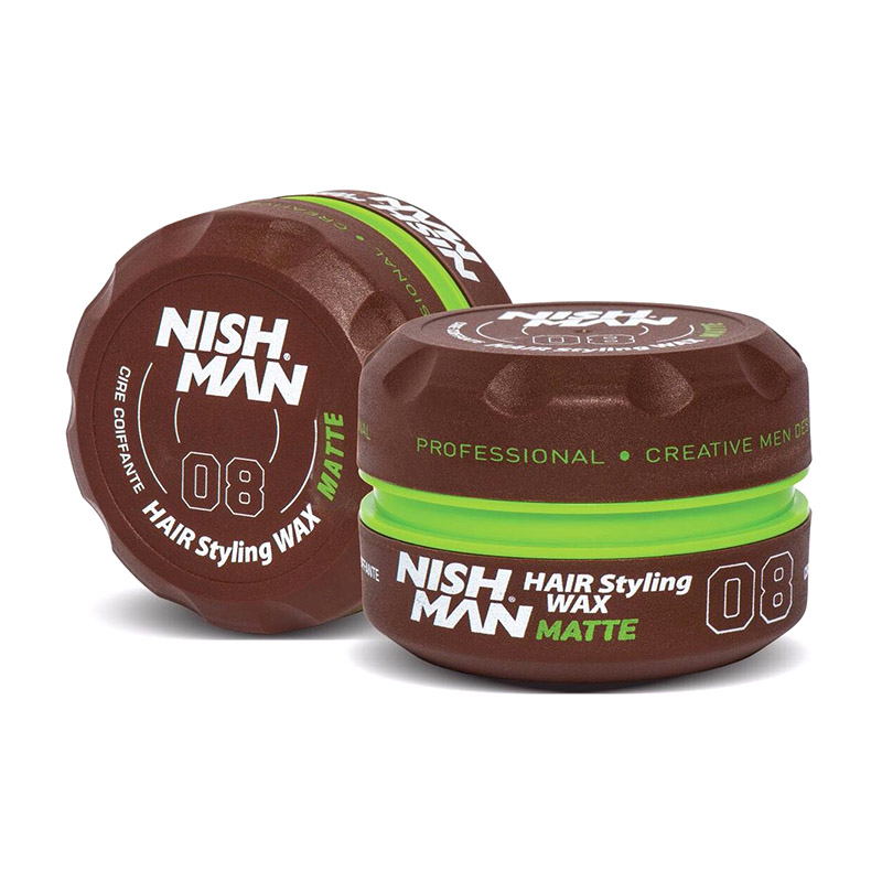 Nishman Matte Wax 08 150 мл — матовий віск для волосся купити